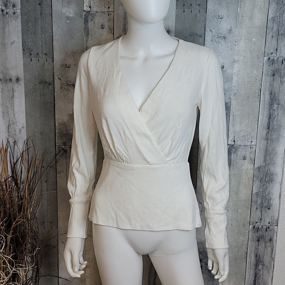 L'AGENCE Blair Surplice Pullover - Picture 3 of 11